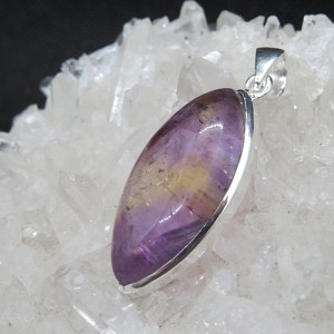 Colgante Ametrino y plata