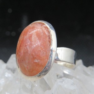 Anillo Piedra Sol y plata