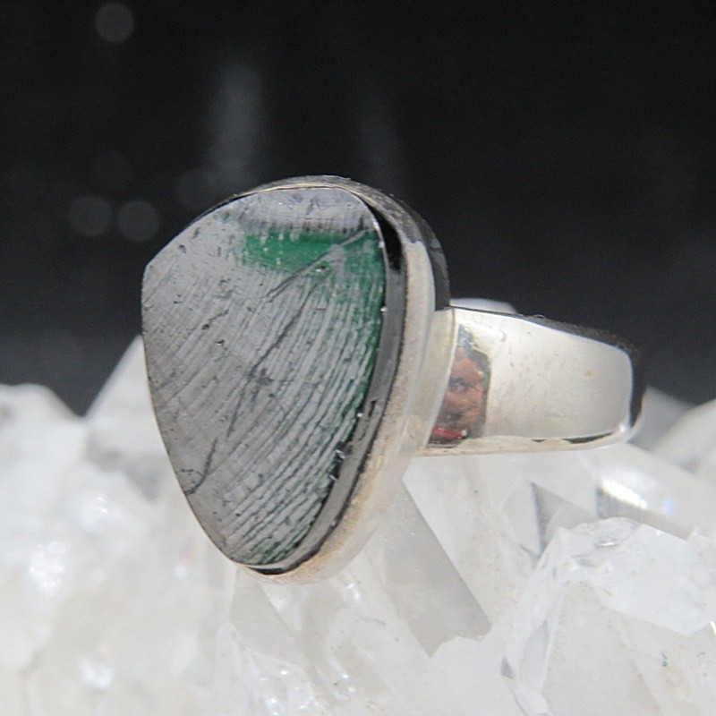 Anillo shungit y plata