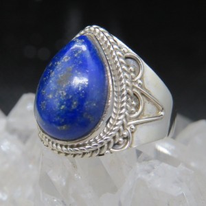 Anillo lapislázuli y plata