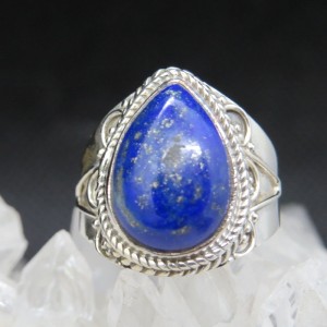 Anillo lapislázuli y plata