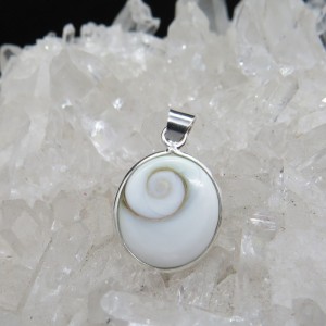 Colgante ojo de shiva y plata
