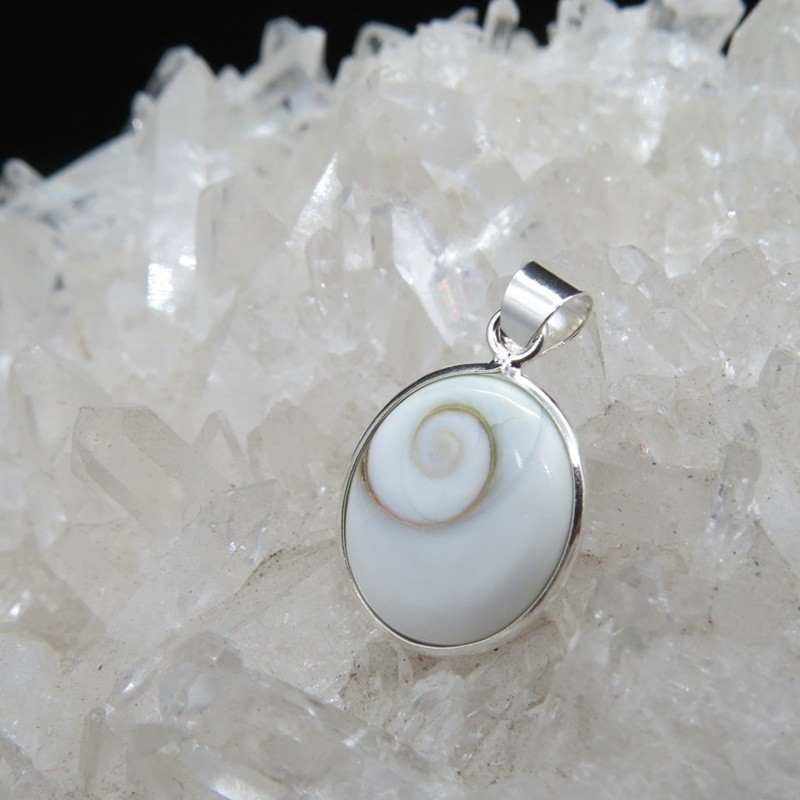 Colgante ojo de shiva y plata
