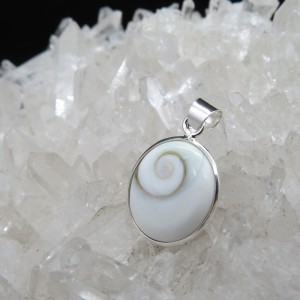 Colgante ojo de shiva y plata