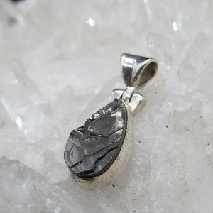 Colgante shungit y plata