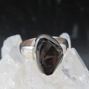 Anillo shungit y plata