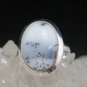 Anillo merlinita y plata