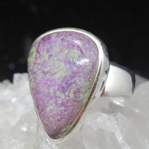 Anillo Purpurita y plata
