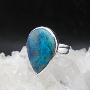 Anillo Crisocola y plata