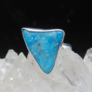 Anillo turquesa y plata