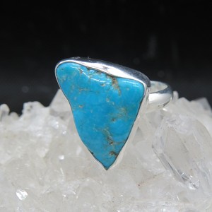 Anillo turquesa y plata