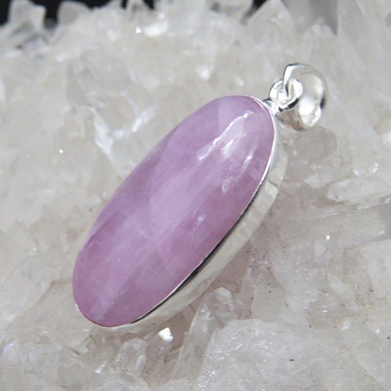 Colgante Kunzita y plata
