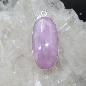 Colgante Kunzita y plata