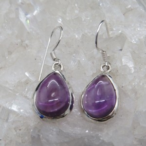 Conjunto amatista y plata