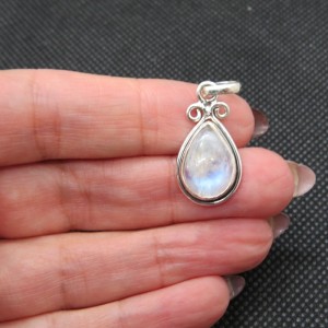 copy of Colgante piedra luna y plata