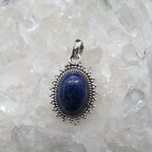 Conjunto lapislázuli y plata