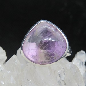 Anillo Ametrino y plata