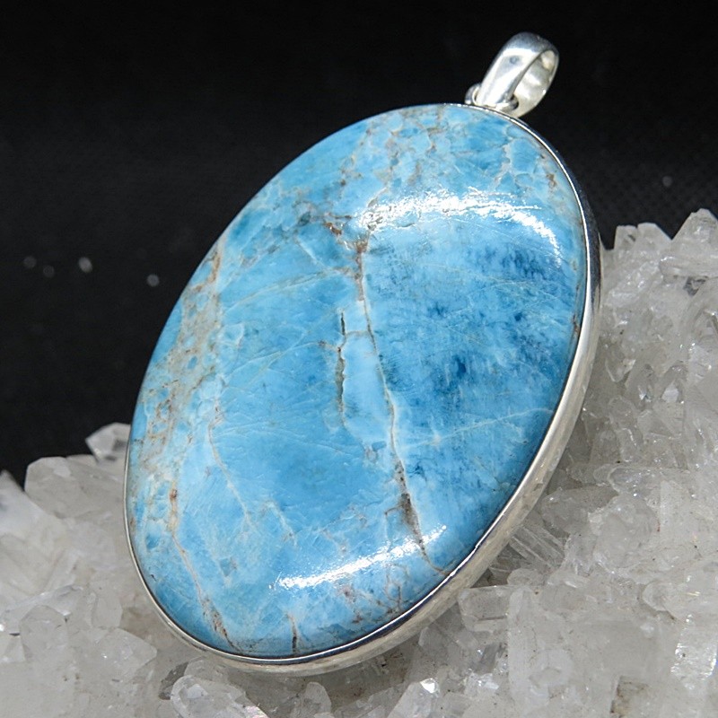 Colgante Apatito y plata