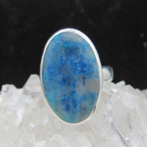 Anillo Crisocola y plata