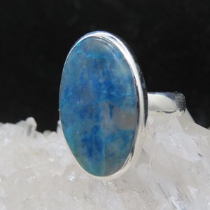 Anillo Crisocola y plata