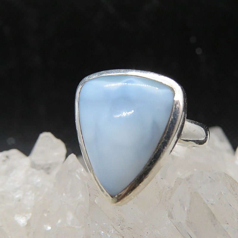 Anillo calcedonia y plata