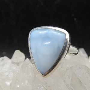 Anillo calcedonia y plata