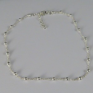 Pulsera Tobillera plata