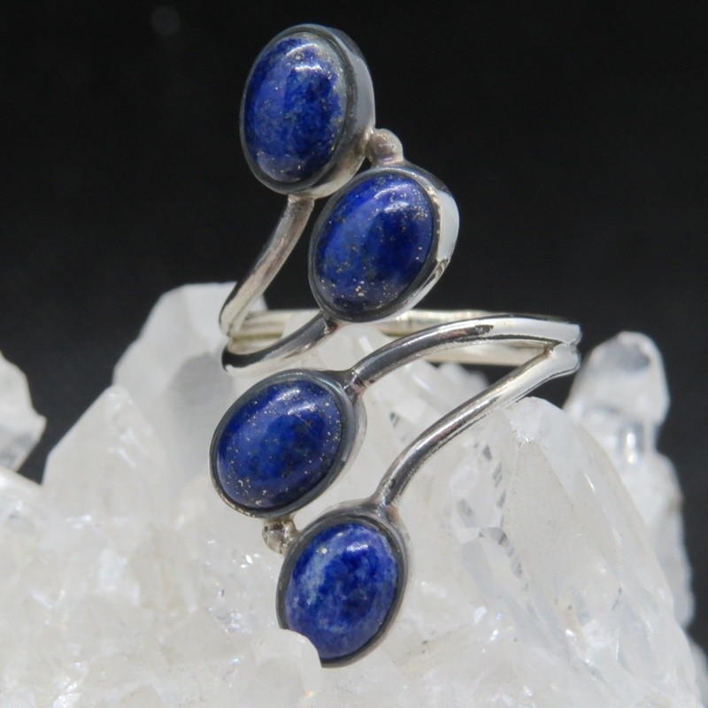Anillo lapislázuli y plata