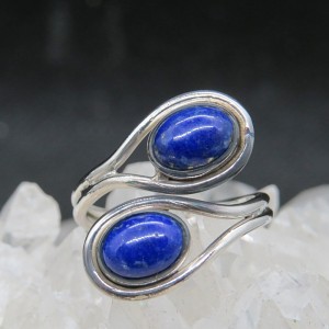 Anillo lapislázuli y plata