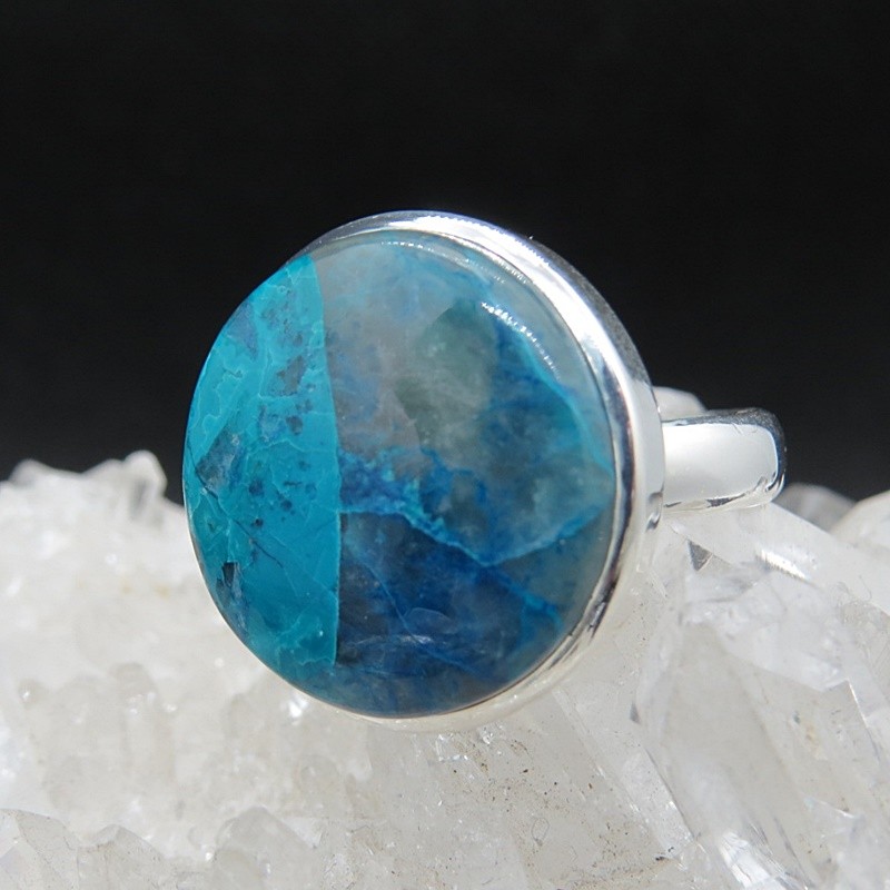 Anillo Crisocola y plata