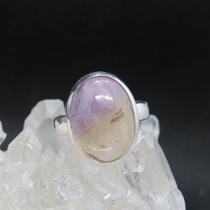 Anillo Ametrino y plata