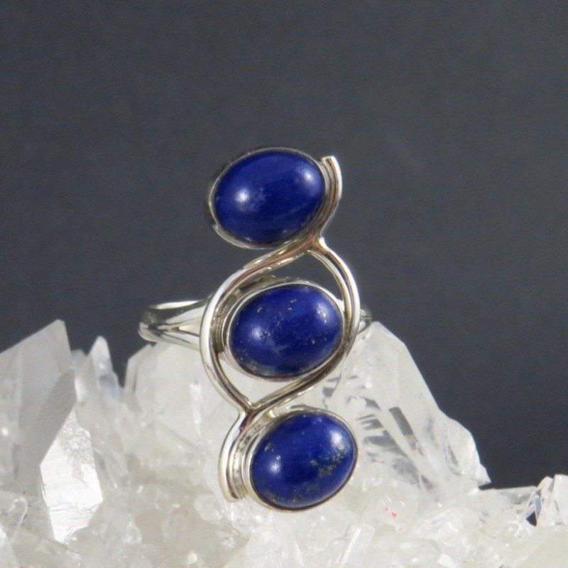 Anillo lapislázuli y plata Anillo lapislázuli y plata