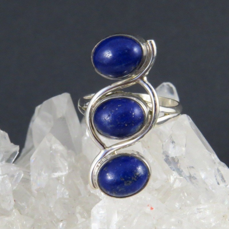 Anillo lapislázuli y plata Anillo lapislázuli y plata