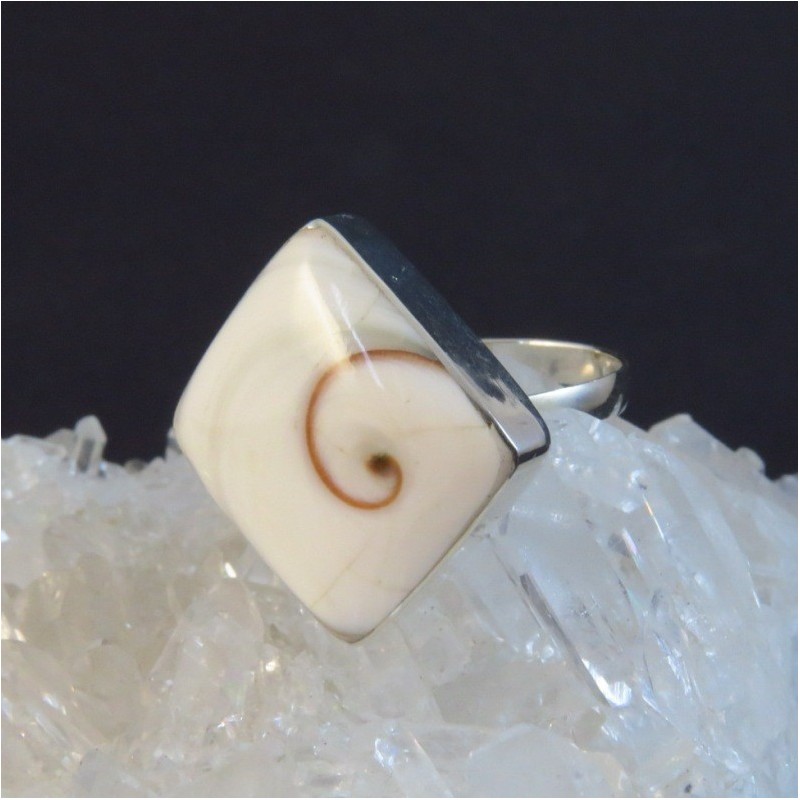 Anillo ojo de shiva y plata Anillo ojo de shiva y plata