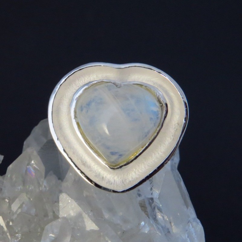 Anillo piedra luna y plata Anillo piedra luna y plata