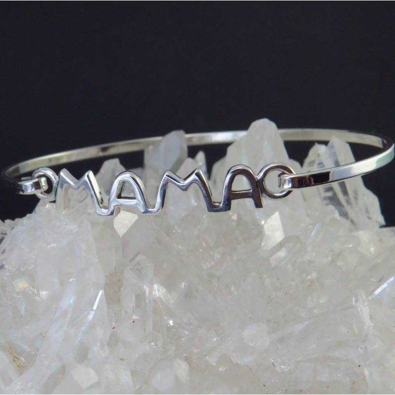 Pulsera plata Mamá Pulsera plata Mamá