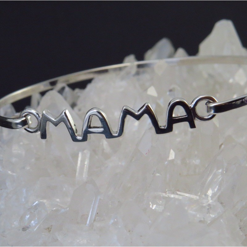 Pulsera plata Mamá Pulsera plata Mamá