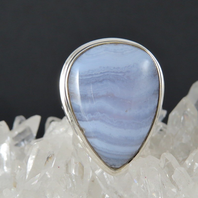Anillo calcedonia y plata Anillo calcedonia y plata