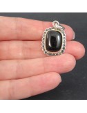 Colgante ónix y plata