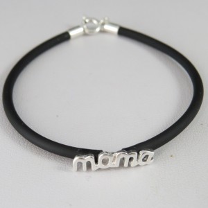 Pulsera plata Mama