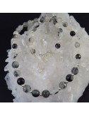 Collar cuarzo turmalinado y plata - La Tienda de los Minerales | Joyería Online